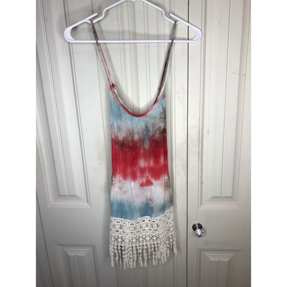 Boutique tie dye tank